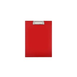 DESKA Z KLIPEM A4 BIUR-FOL KH-01-04 CZERWONA PVC