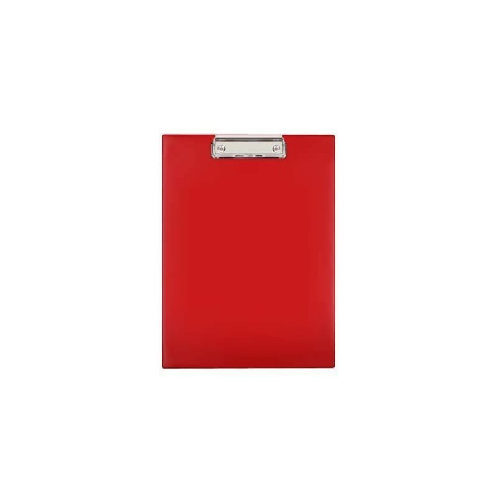 DESKA Z KLIPEM A4 BIUR-FOL KH-01-04 CZERWONA PVC