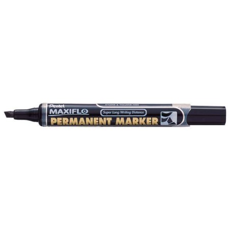 Marker permanentny PENTEL MAXFILO NLF60-A czarny ścięta 2.0-4.5mm