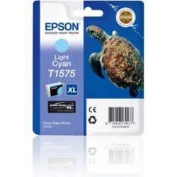 Tusz oryginalny EPSON T1575 C13T15754010 Light Cyan 25,9 ml