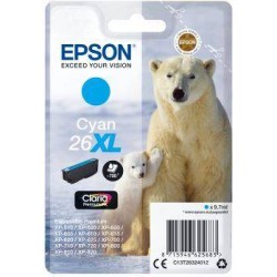 Tusz oryginalny EPSON T2632 C13T26324012 Cyan  2 ml