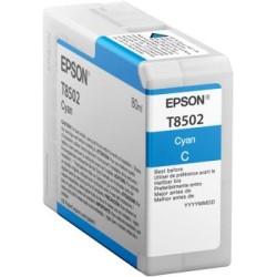 Tusz oryginalny EPSON T8502 C13T850200 Cyan  80 ml
