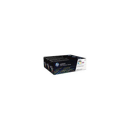 Toner oryginalny HP305A CF370AM CMY 3*2600 stron