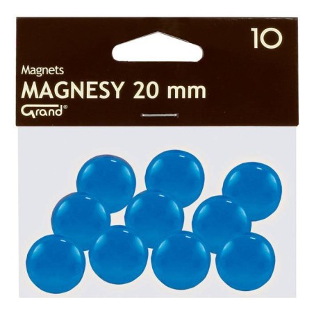 Magnesy 20mm Grand 130-1690 niebieske 10szt