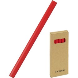 Ołówek płaski stolarski Grand T 07 160-1377 czerwony HB 12szt