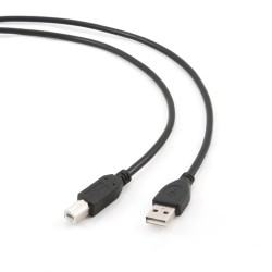 Kabel  USB 2.0 3 m GEMBIRD CCP-USB2-AMBM-10 Czarny