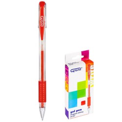 Długopis żelowy Grand GR-101 160-1026 czerwony 0.5