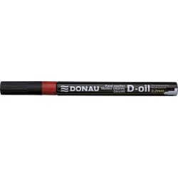 Marker olejowy DONAU D-Oil czerwony okrągły 2.2mm