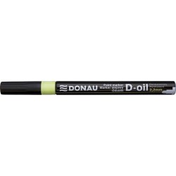 Marker olejowy DONAU D-Oil żółty okrągły 2.2mm
