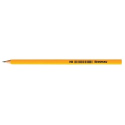 Ołówek ostrzony DONAU żółty HB