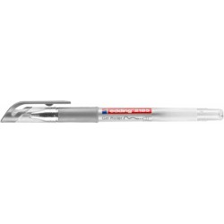 Długopis żelowy EDDING 2185 srebrny 0.7mm
