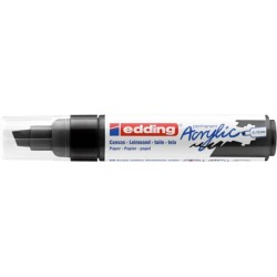 Marker akrylowy  EDDING 5000 matowy czarny 5-10 mm