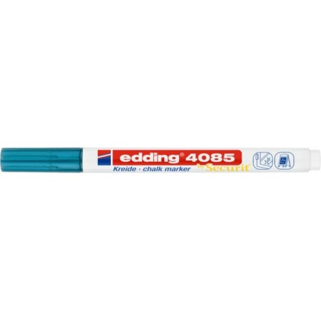 Marker kredowy EDDING 4085 metaliczny niebieski 1-2 mm