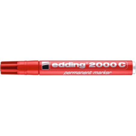 Marker permanentny EDDING 2000 C czerwony 1.5-3 mm