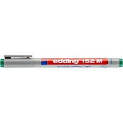 Marker zmywalny EDDING 152 M zielony 1mm
