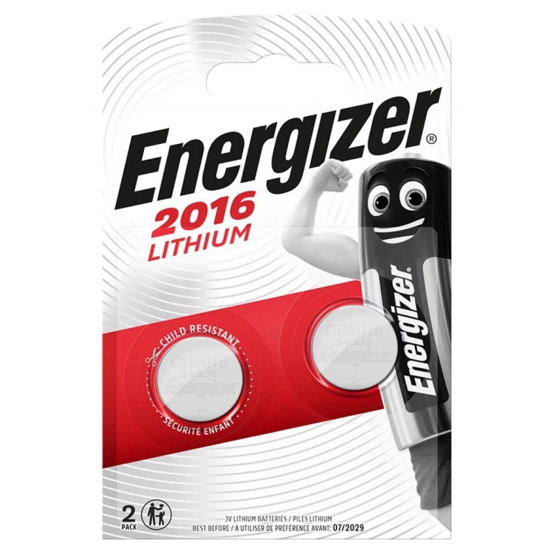 Bateria CR2016 ENERGIZER 2szt