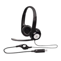 Słuchawki headset przewodowe LOGITECH H390 981-000406