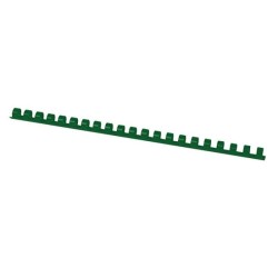 Grzbiet plastikowy 12mm (95 kartek) OFFICE PRODUCTS zielony 100 szt.