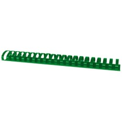 Grzbiet plastikowy 45mm (440 kartek) OFFICE PRODUCTS zielony 50 szt.