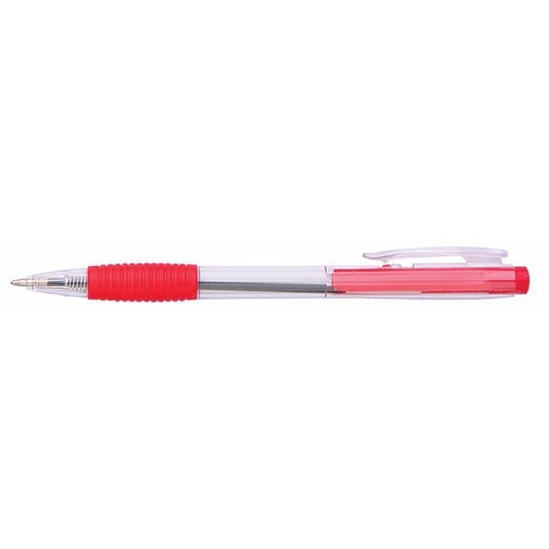 Długopis OFFICE PRODUCTS czerwony 0.7mm