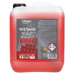 Preparat do mycia sanitariatów i łazienek CLINEX W3 Santi 5L