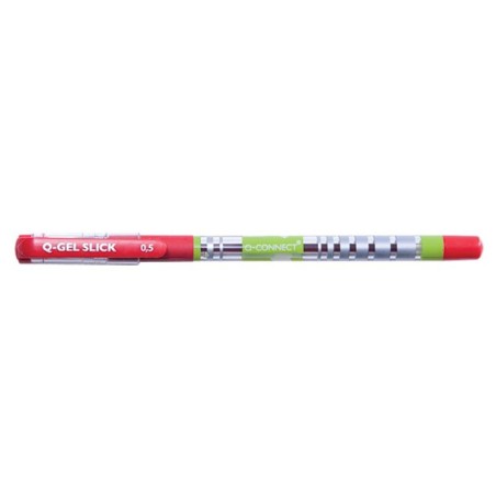 Długopis żelowo fluidowy Q-CONNECT czerwony 0.5mm