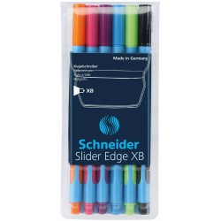 Długopisy SCHNEIDER Slider Edge mix kolorów XB 6szt