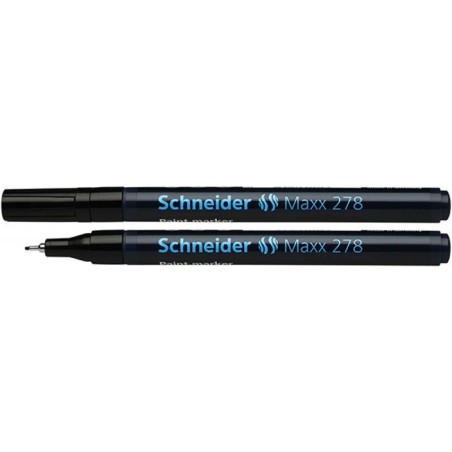 Marker olejowy  SCHNEIDER Maxx 278 czarny 0.8mm
