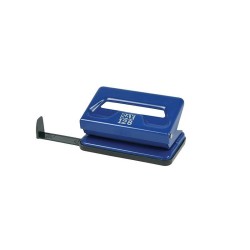 Dziurkacz plastikowy SAX 128S niebieski 12 kart