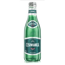 Woda niegazowana butelka szklana CISOWIANKA Classique 0,3l