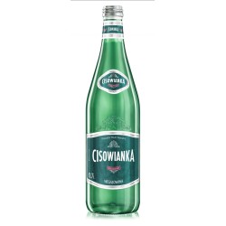 Woda niegazowana butelka szklana CISOWIANKA Classique 0,7l