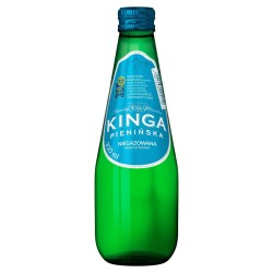 Woda niegazowana butelka szklana KINGA PIENIŃSKA 0,33l