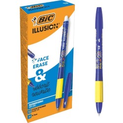 Długopis wymazywalny BIC GEL-OCITY ILLUSION 516518 niebieski 0.7mm