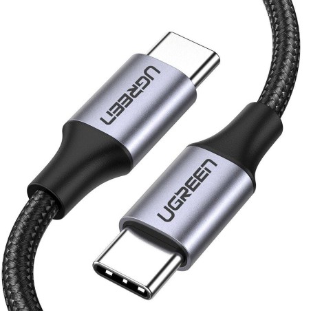 Kabel USB-C do USB-C UGREEN 	US261 QC 3.0 PD 3A 60W 1m (czarny)