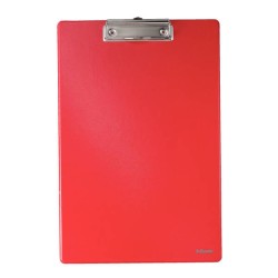 Deska z klipem A4 ESSELTE 56053 Czerwona Karton pokryty PP