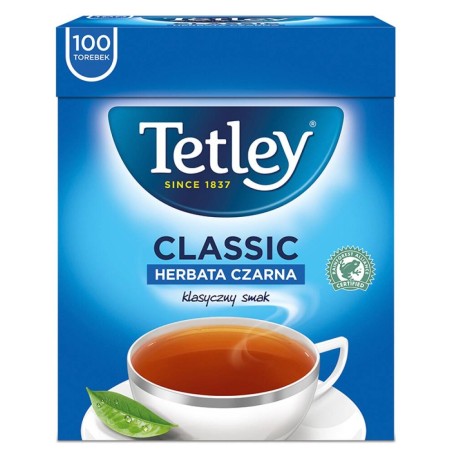 Herbata TETLEY Classic Black 100 torebek