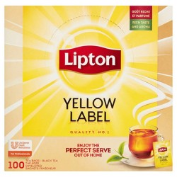 Herbata LIPTON Yellow Label 100 torebek