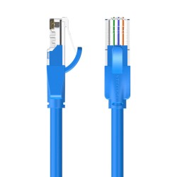 Kabel sieciowy UTP CAT6 Vention IBELG RJ45 Ethernet 1000Mbps 1,5m niebieski