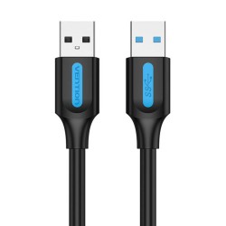 Kabel USB 3.0 Vention CONBD 2A 0,5m czarny PVC