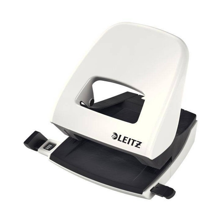 DZIURKACZ METALOWY LEITZ NEXXT 5008 50081001 PERŁOWY BIAŁY 30 KART