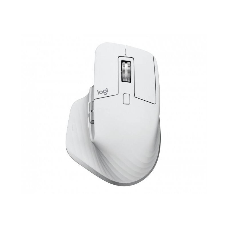 Mysz bezprzewodowa LOGITECH MX Master 3s for Mac 910-006572 Jasnoszara Bluetooth oraz Radiowa