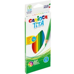 Kredki ołówkowe bezdrzewne Carioca 42793 TITA 170-2326 12kol