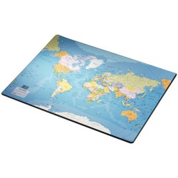 Podkład 40x53cm ESSELTE mapa świata 32184