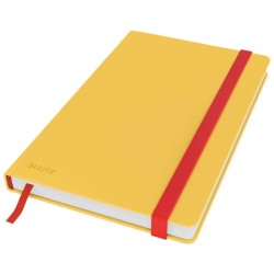 Notatnik A5 LEITZ Cosy Soft Touch 44540019 Ciepły żółty w kratkę Twarda oprawa 96 kartek