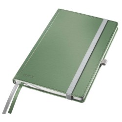 Notatnik A5 LEITZ Style 44860053 Pistacjowa zieleń w kratkę Twarda oprawa 80 kartek
