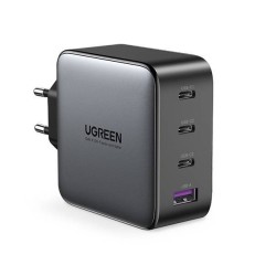 Ładowarka sieciowa UGREEN CD226, USB QC3.0, 3x USB-C, 100W, PD (czarny)