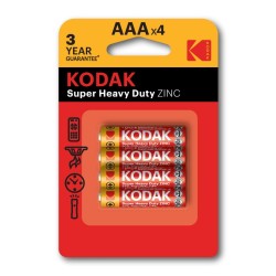 Bateria cynkowa AAA KODAK ZINC super heavy duty 30953321 4szt
