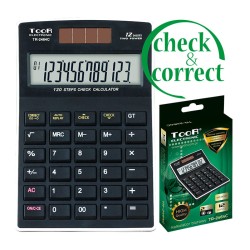 Kalkulator biurowy TOOR TR-2464C 12- pozycyjny funkcja sprawdzania