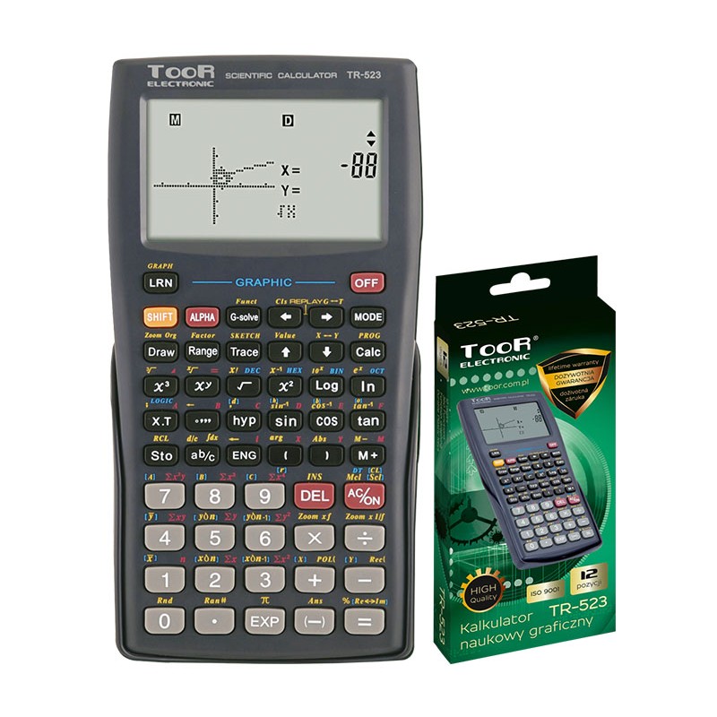 Kalkulator TOOR TR-523 graficzny naukowy