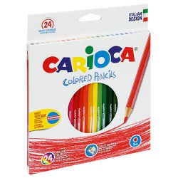 Kredki CARIOCA ołówkowe 24 kol. (40381)